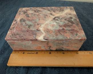 Marble Box with lid