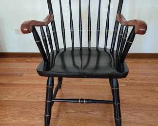 Very sturdy Black Chair (University of Rochester, NY)