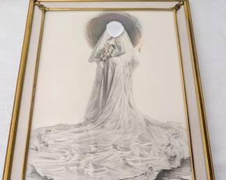 Vintage 16x20" Frame ( the photo has the shadow)