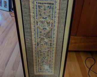 112x28.5 Embroidered Chinese art. 1 of2 similiar