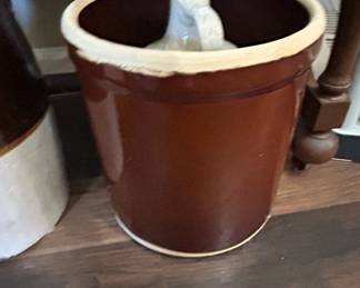 Robinson Ransbottom Stoneware Butter Churn