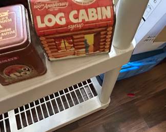 Log Cabin Syrup th Anniversary Tin