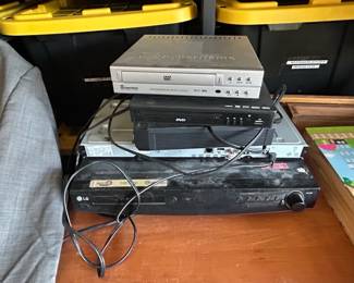 Lot of DVD Players CyberHome CH DVD , Panasonic, and LG