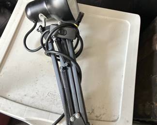 Vintage Bruns Lighting Mid Century Black Architect Lamp