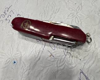 Vintage Red Victorinox Swiss Army Knife