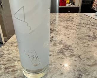 Brandy Presidente Mezcia Frosted Tumblers