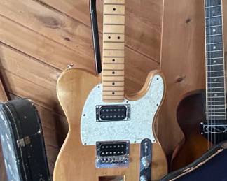 Electric Guitar, Telecaster Style, Natural Finish