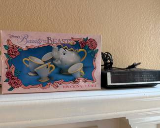 Beauty & the Beast tea set