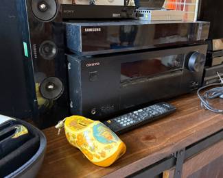 Onkyo Receiver & Samsung Blu-ray 3D player