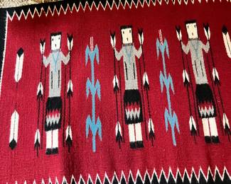 Navajo rug, aprox 2x3