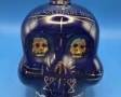 Glass art, skull.