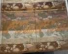 Antique Asian material floral / rising Pheonix. 