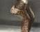 African carved figure.