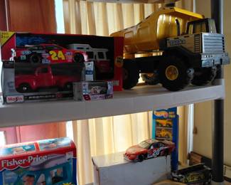 More Model Cars & Tonka Truck (Living Room)