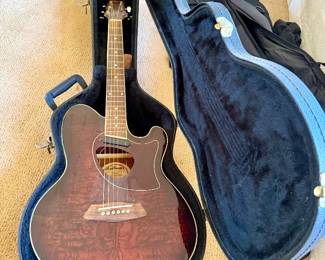 Ibanez Talman Guitar with case TCM 50