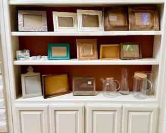Tons of picture frames!
