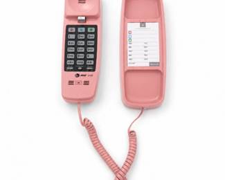 67 VintageATT210PinkTrimlineTouchToneTelephone