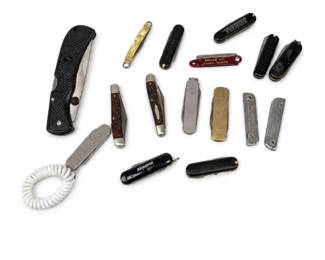 136 VintagePocketKnifeMultiToolCollectionLot