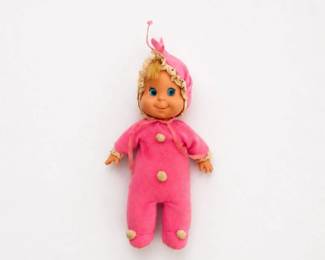 19 Vintage1970sMattelPinkBittyBabyDoll
