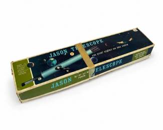 52 VintageJasonAstronomicalTelescopeModel318wBox