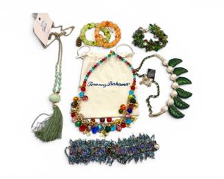 108 TommyBahamaTalbotsDesignerBeadedJewelryCollection7Pc