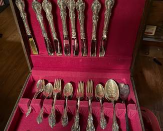 Towle 1967 Sterling silver flatware for 8