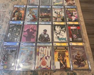 Lots of graded comics!