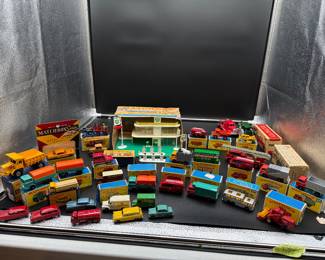 Incredible collection of 50’s and 60’s Lesney Matchbox cars!! Mint with boxes!!!