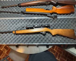 Japanese Rifle; Ruger Carbine, East German Target Rifle