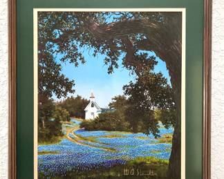 W.A. Slaughter signed & numbered