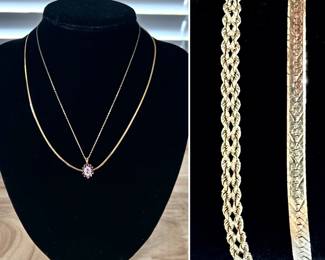 Beautiful 14k gold jewelry