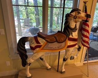 Carousel horse