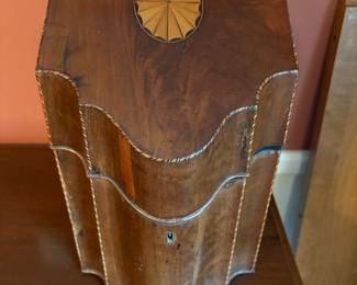 Antique knife block