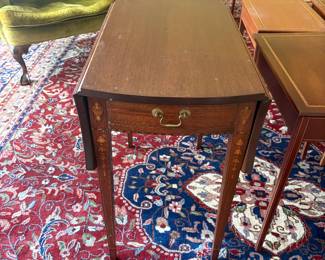 Lots of mahogany end tables