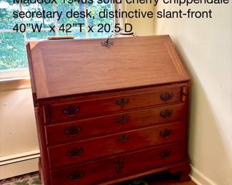 Vintage secretary desk