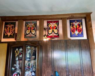 Butterflies, sun, catchers