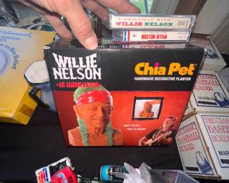 Willie Nelson Chia pet