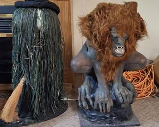 Funky Halloween decoration Rubber Gothic Creature