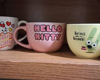 Hello Kitty coffee mugs