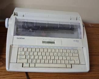 Brother electric typewriter