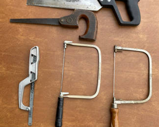Lot 163: Specialty Hand Saws