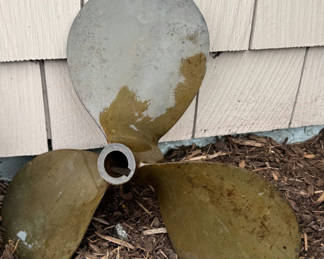 Lot 121: Authentic Nautical Garden & Yard Art