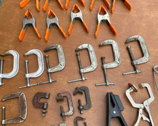 Lot 162: Smaller Clamps