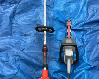 Lot 151: Echo String Trimmer And Craftsman Electric Hedge Trimmer