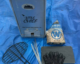 Lot 154: Little Chief Electric Smoker And More