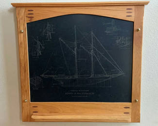 Lot 36: Carved Maritime Wall Art