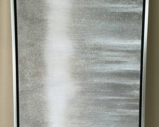 Lot 131: Large framed canvas artwork