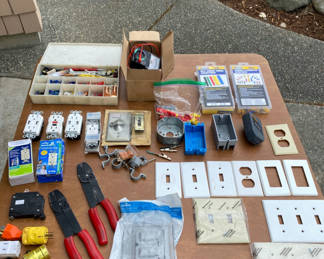 Lot 169: Electrical Hardware and Tools