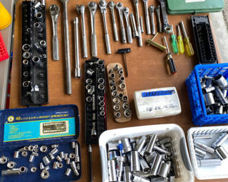 Lot 176: Socket Weenches and Hand Tools