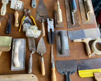 Lot 174: Masonry, Tile and Drywall Tools
